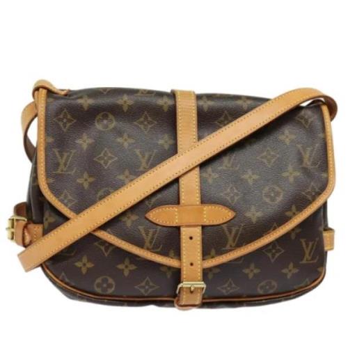 Pre-owned Canvas louis-vuitton-tasker