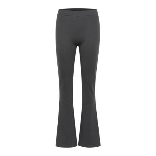 Flared Leggings Bukser Sort Østers