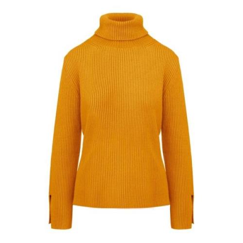 Ribbet Uld Turtleneck Vinter Essential