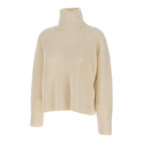 Luksus Uld Silke Sweater Creme