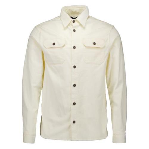 Stilfuld Overshirt i Creme