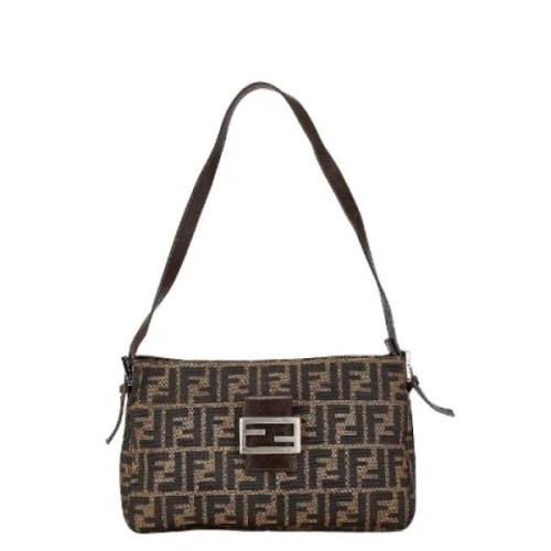 Pre-owned Canvas fendi-tasker