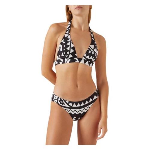 Geometrisk Trekant Bikini Top