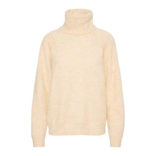 Hyggelig Rollneck Pullover Ice Melange