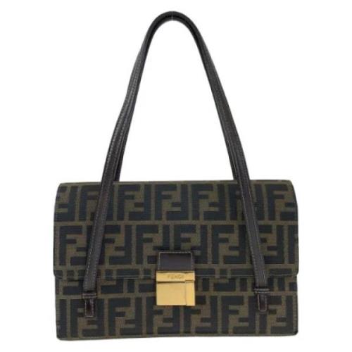 Pre-owned Canvas fendi-tasker