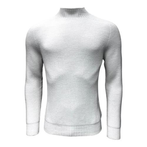 Rainwool Turtleneck Sweater Hvid