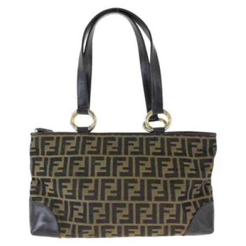 Pre-owned Canvas fendi-tasker