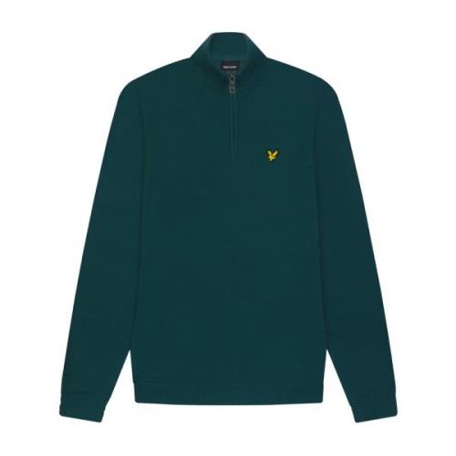 Quarter Zip Strik Pullover