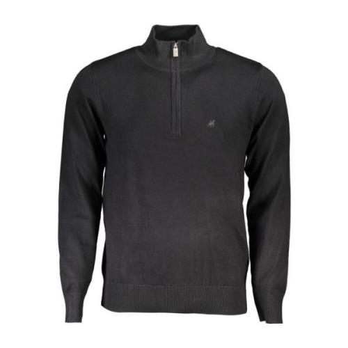 Broderet Half Zip Sweater