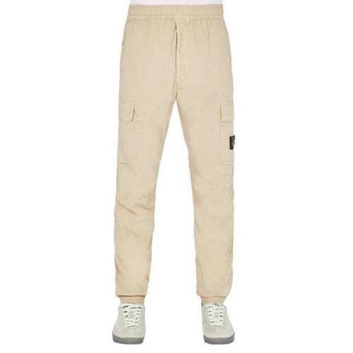 Regular Fit Cargo Pants i Sand