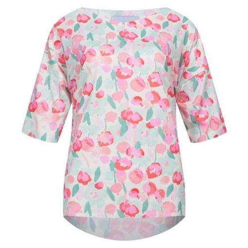 Blomstret Mint T-shirt