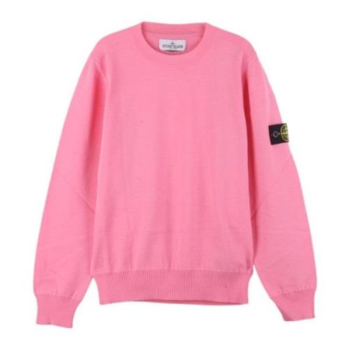 Rosa Crewneck Sweater Logo Detalje