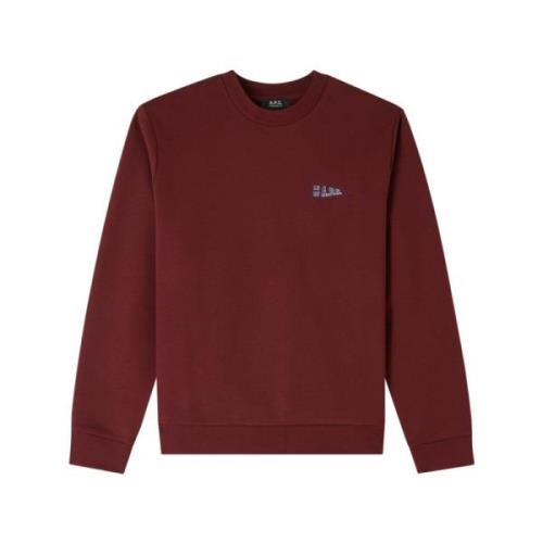 Fleece Standard College Sweatshirt