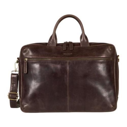 Frank Dark Brown Laptop Business Taske