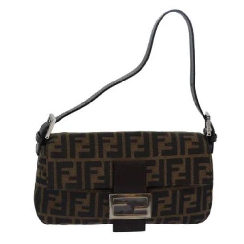 Pre-owned Canvas fendi-tasker