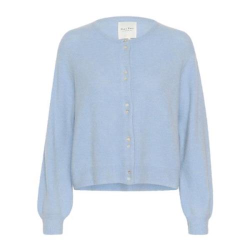 Blød Chambray Strik Trøje Ninellpw Stil