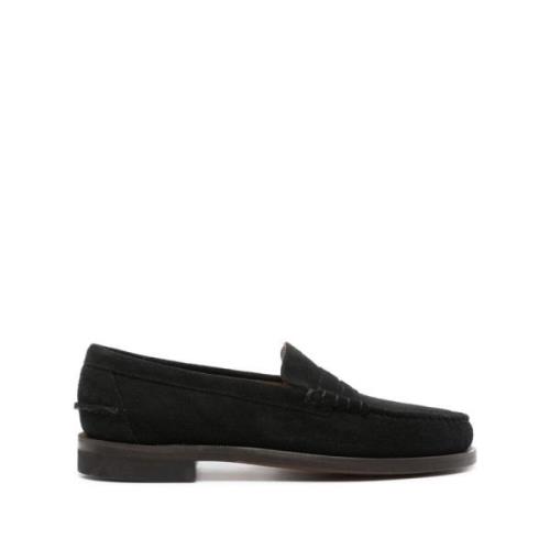 Blå Ruskind Slip-On Sandaler Penny