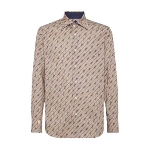 Afslappet Button-Up Skjorte