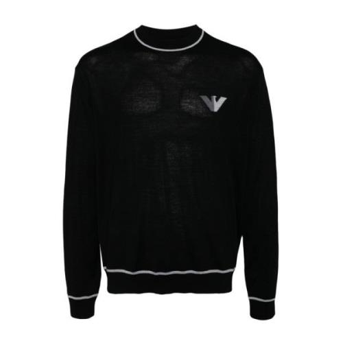 Sort Uld Crewneck Sweater