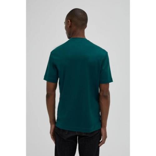 Interlock Supima T-shirt i Petrol