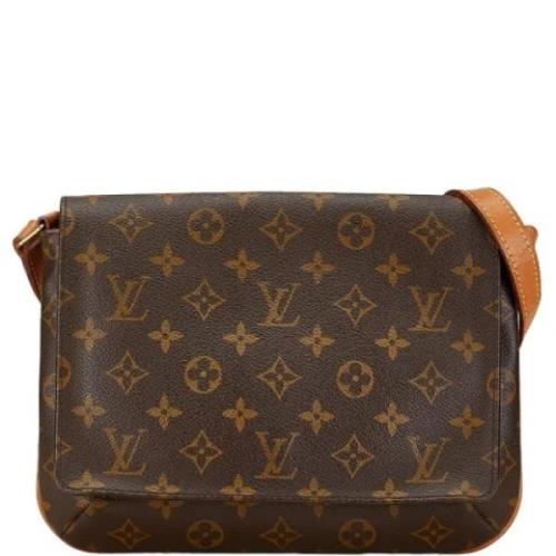 Pre-owned Canvas louis-vuitton-tasker