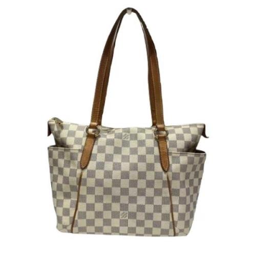 Pre-owned Canvas louis-vuitton-tasker