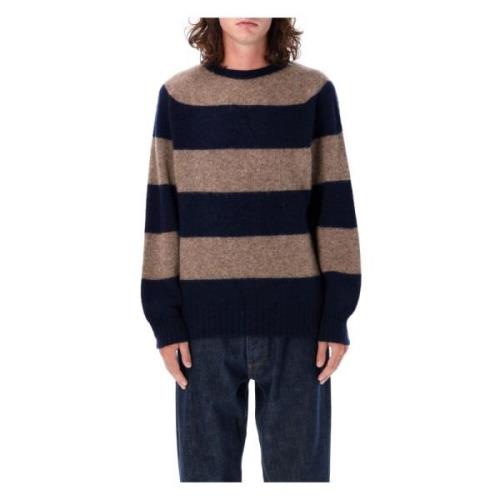 Navy Stripe Strikvarer Sweater AW24