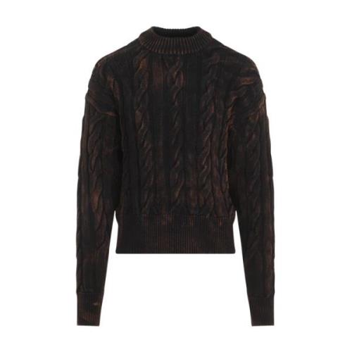 Sort Sweater AW24 Bomuld Stilfuld