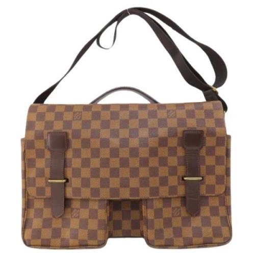 Pre-owned Canvas louis-vuitton-tasker