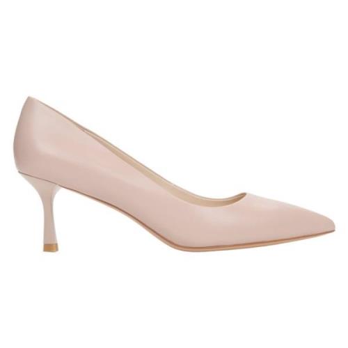 Kvinders Beige Pumps med Spids Tå ER00115851