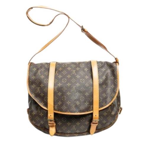 Pre-owned Canvas louis-vuitton-tasker