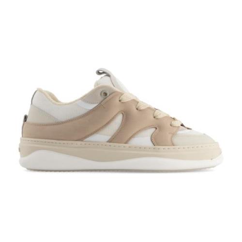 Venice Movimento Sneakers Creme Læder