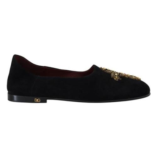 Luksus Krystal-Indfattede Loafers