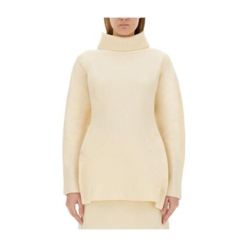 Uld Turtleneck Skjorte Regular Fit Italien