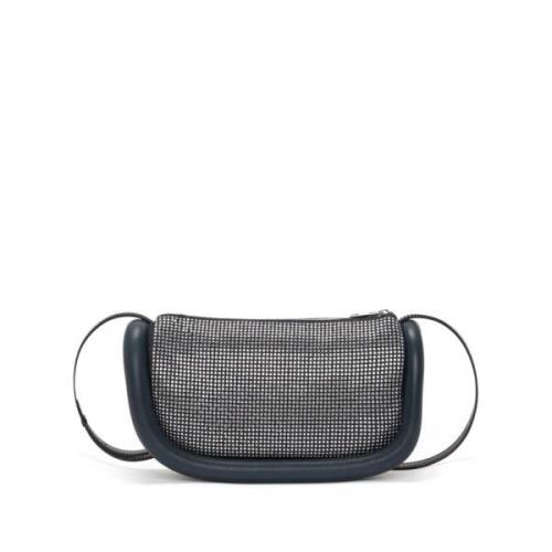 Hotfix Denim Crossbody Taske