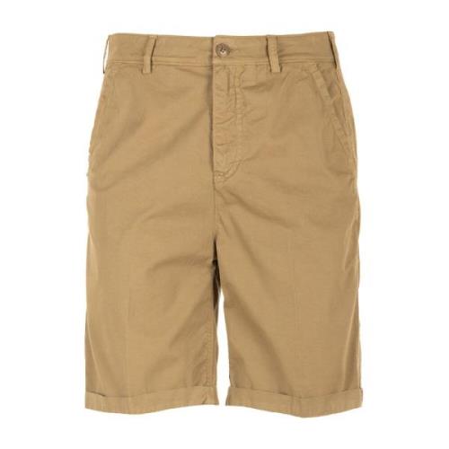 Beige Chino Bermuda Shorts