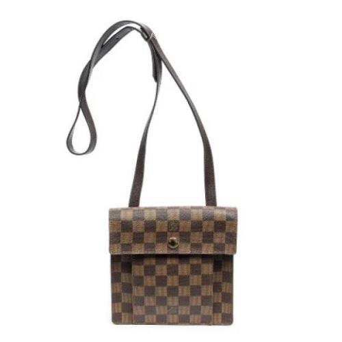 Pre-owned Canvas louis-vuitton-tasker