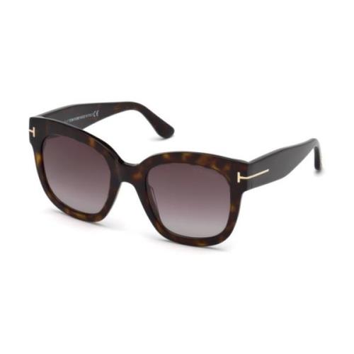 Beatrix Sunglasses Burgundy Havana Frame