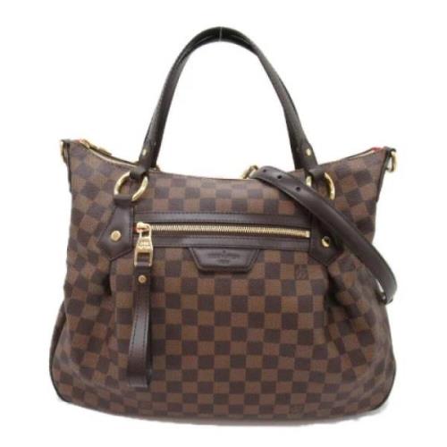 Pre-owned Canvas louis-vuitton-tasker