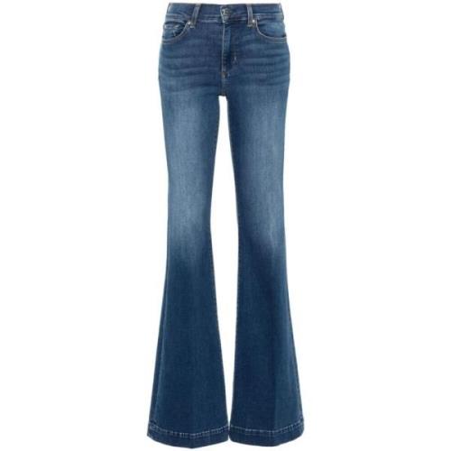 Denim Flared Jeans Toppy