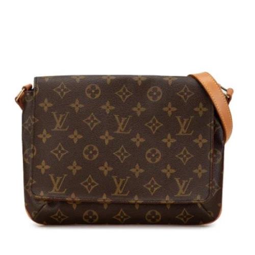 Pre-owned Canvas louis-vuitton-tasker