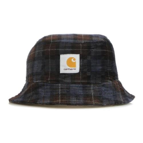 Ternet Print Bucket Hat med Snor