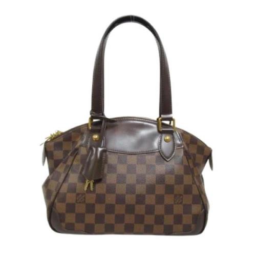 Pre-owned Canvas louis-vuitton-tasker