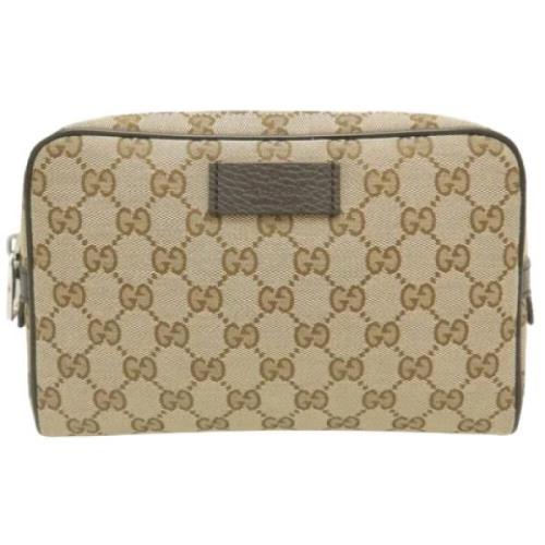 Pre-owned Canvas gucci-tasker