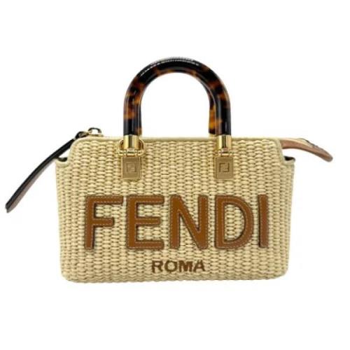 Pre-owned Rattan fendi-tasker