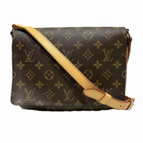 Pre-owned Canvas louis-vuitton-tasker