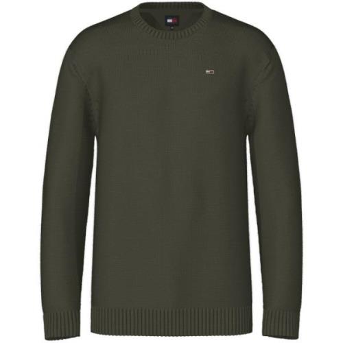 Grøn Crewneck Sweater Efterår/Vinter Kollektion