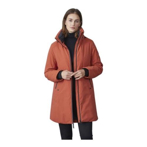 Stilfuld Parka Comfort Fit 38-Brick