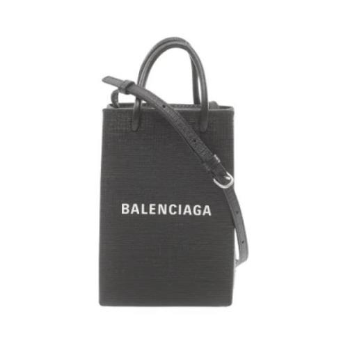 Pre-owned Laeder balenciaga-tasker