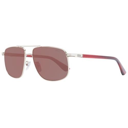 Rosaguld Aviator Solbriller